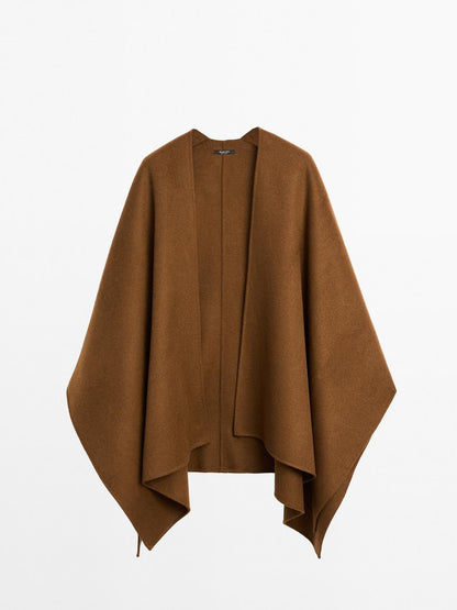 Wool blend Cape