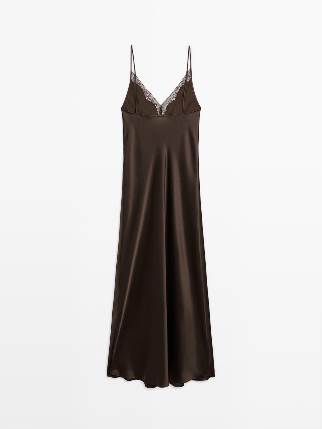 Long slip dress