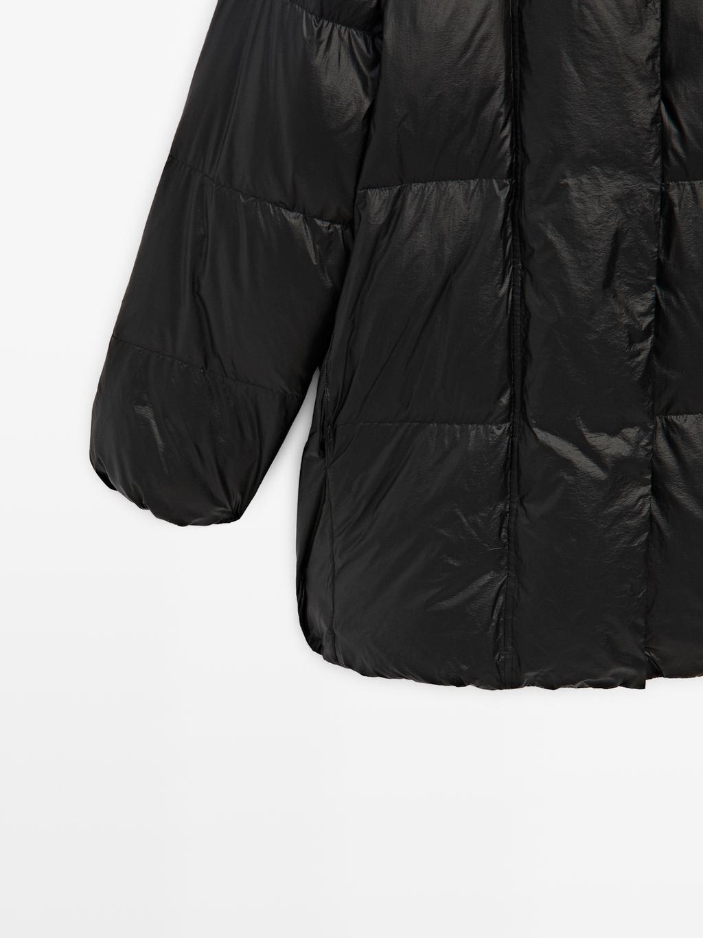 Hooded puffer jacket
