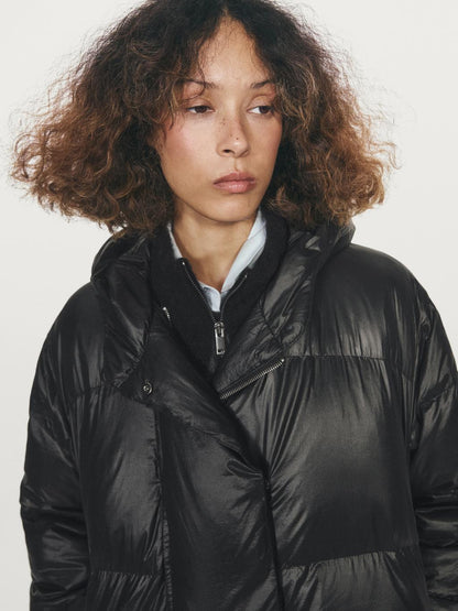 Hooded puffer jacket