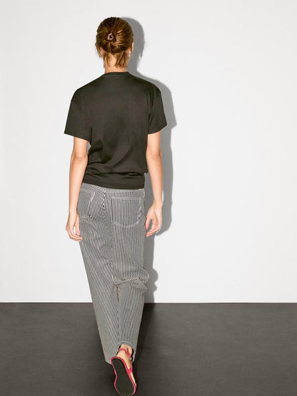 Flowing V-neck T-shirt