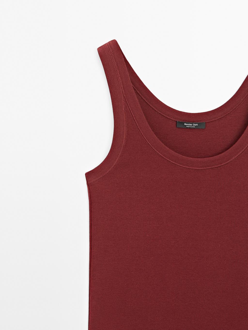 Strappy 100% cotton top