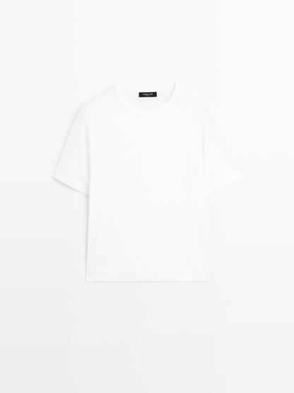 100% cotton short-sleeve T-shirt