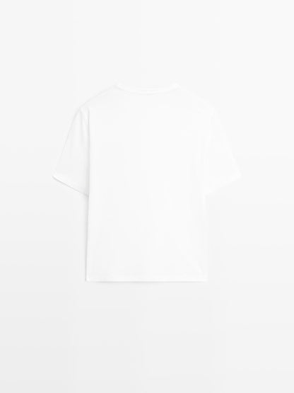 100% cotton short-sleeve T-shirt