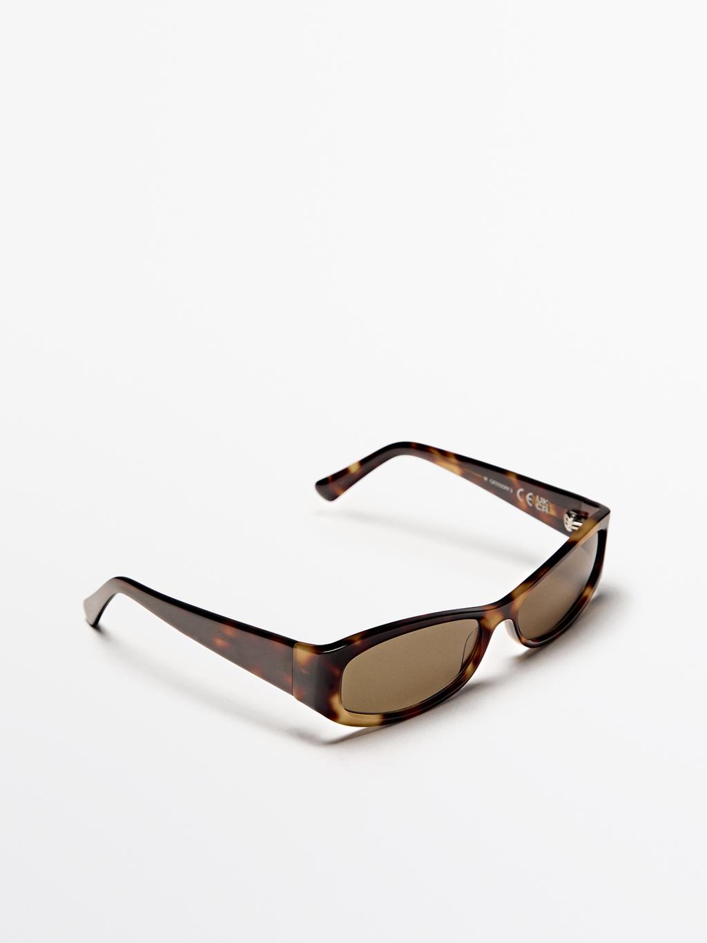 Small elongated sunglasses