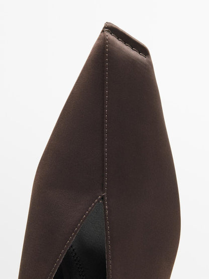 Heeled slingback shoes - LIMITED