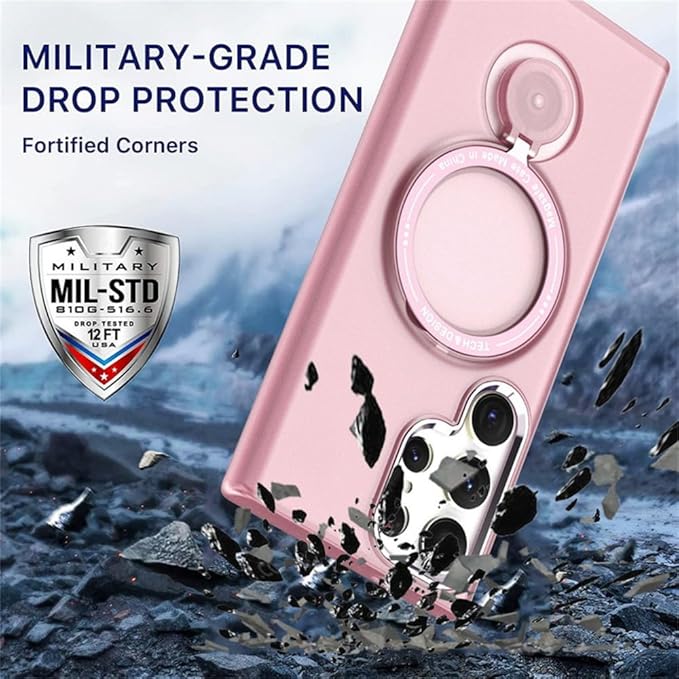 360 Degree Rotating Bracket Mobile Phone Case