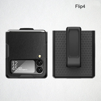 Suitable for Samsung Z-flip6/5/4/3 Back Clip Mobile Phone Case