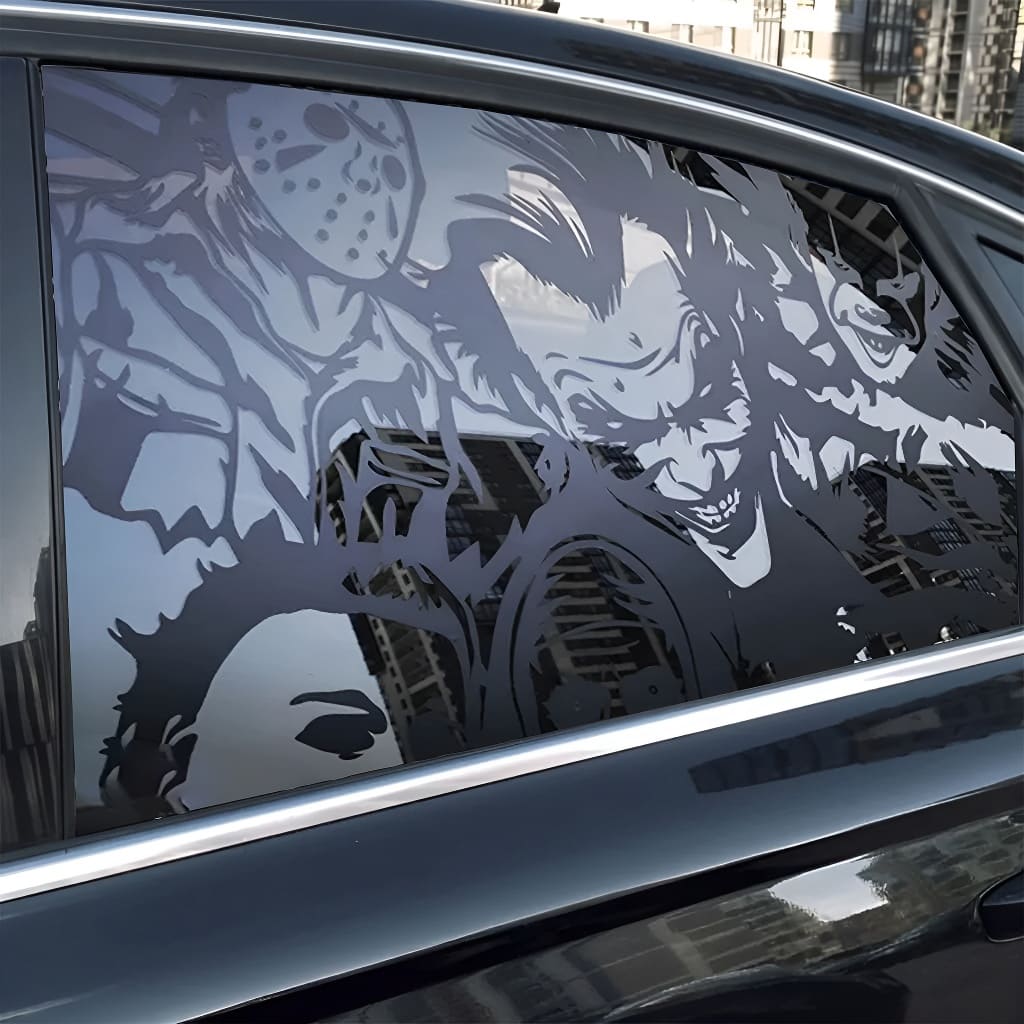 Car Window Stickers Carving Series