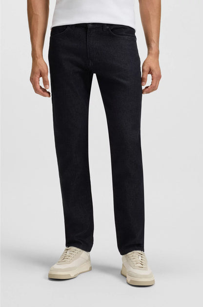 Maine regular-fit jeans in dark-blue stretch denim