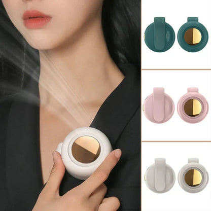 🎁Summer Big Sale-50% OFF⏳Small Whirlwind Clip Waist Neck Fan🌬️❄️